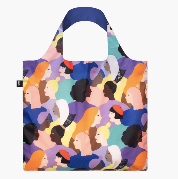Loqi Reusable Recycled Bag - Sisters by Glitter Power