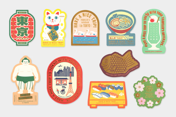 Traveler's Notebook TOKYO Stickers - Pre Order