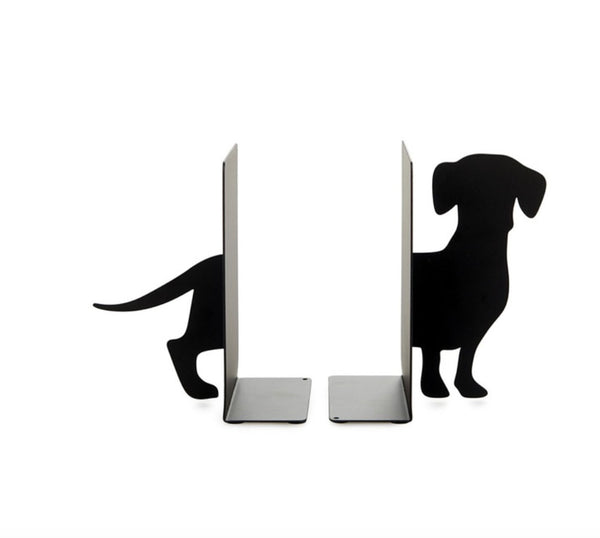 Dachshund Book-Ends - Gravhunde Bogstøtter