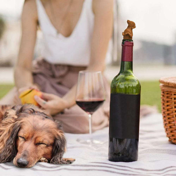 FRED Winer dog Bottle Stop - Vinprop