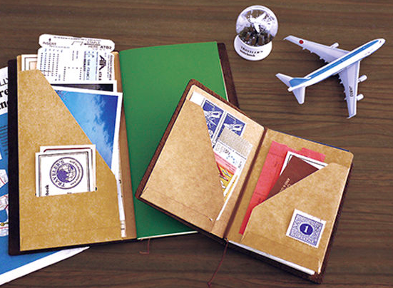 Traveler's Company Traveler's Notebook Refill 010 Kraft Paper Folder Passport Size