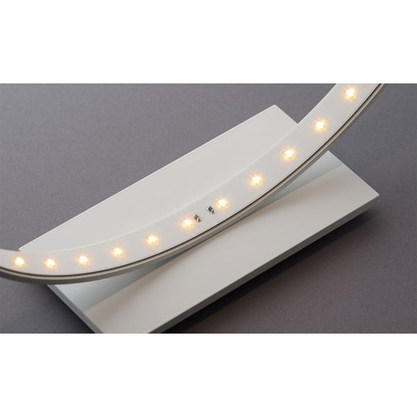Le Deun Luminaires Circle Light - White - Bordlampe Med Dioder