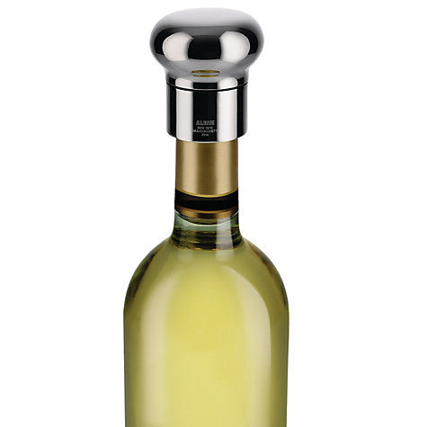 Alessi Noé Champagne and Wine Bottle Stopper
