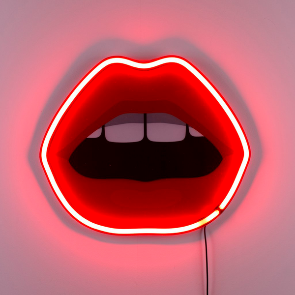 Seletti x Studio JOB - BLOW Mouth Neon Lamp - Neon Lampe Mund