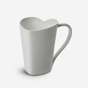 Alessi Heart shaped "To" Mug and "You" Teastrainer