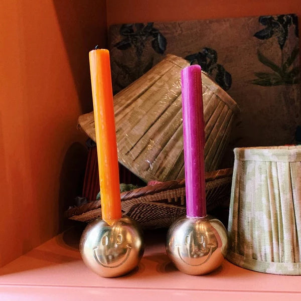 Smiley Candle Holder