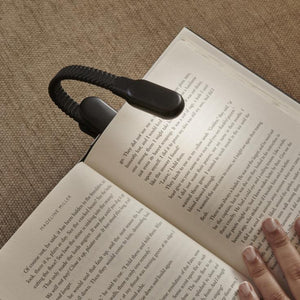 Rechargeable Booklight - Genopladelig lampe til at sætte på bogen
