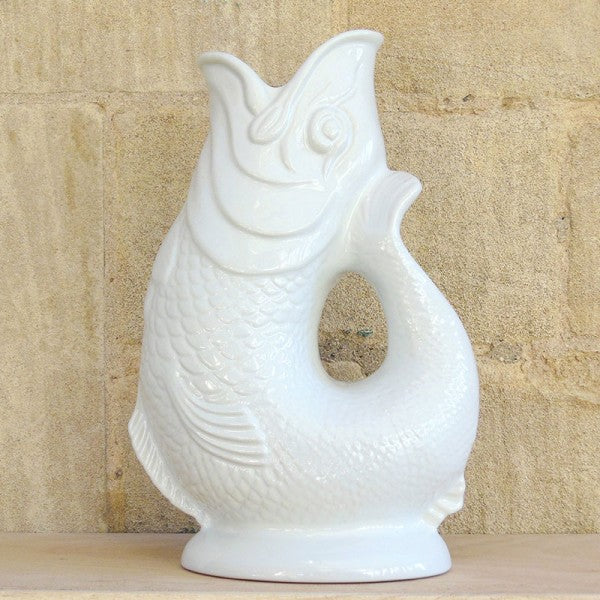 The Original Gluggle Jug - White