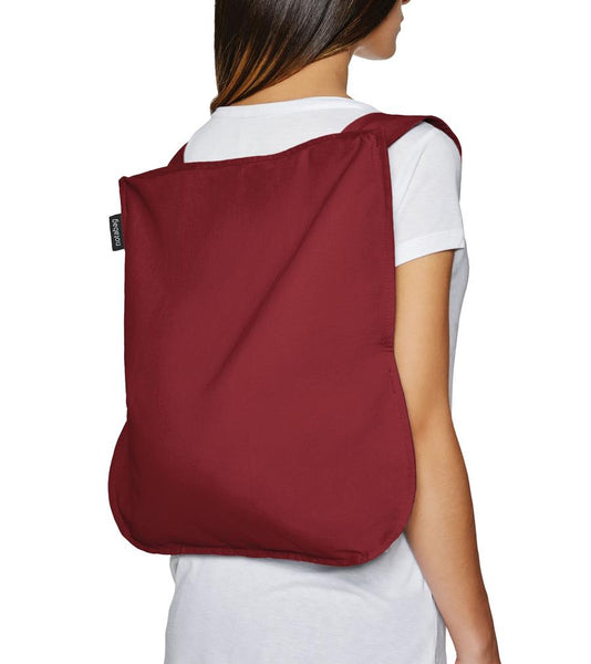 Notabag - Bag and Backpack - Wine Red