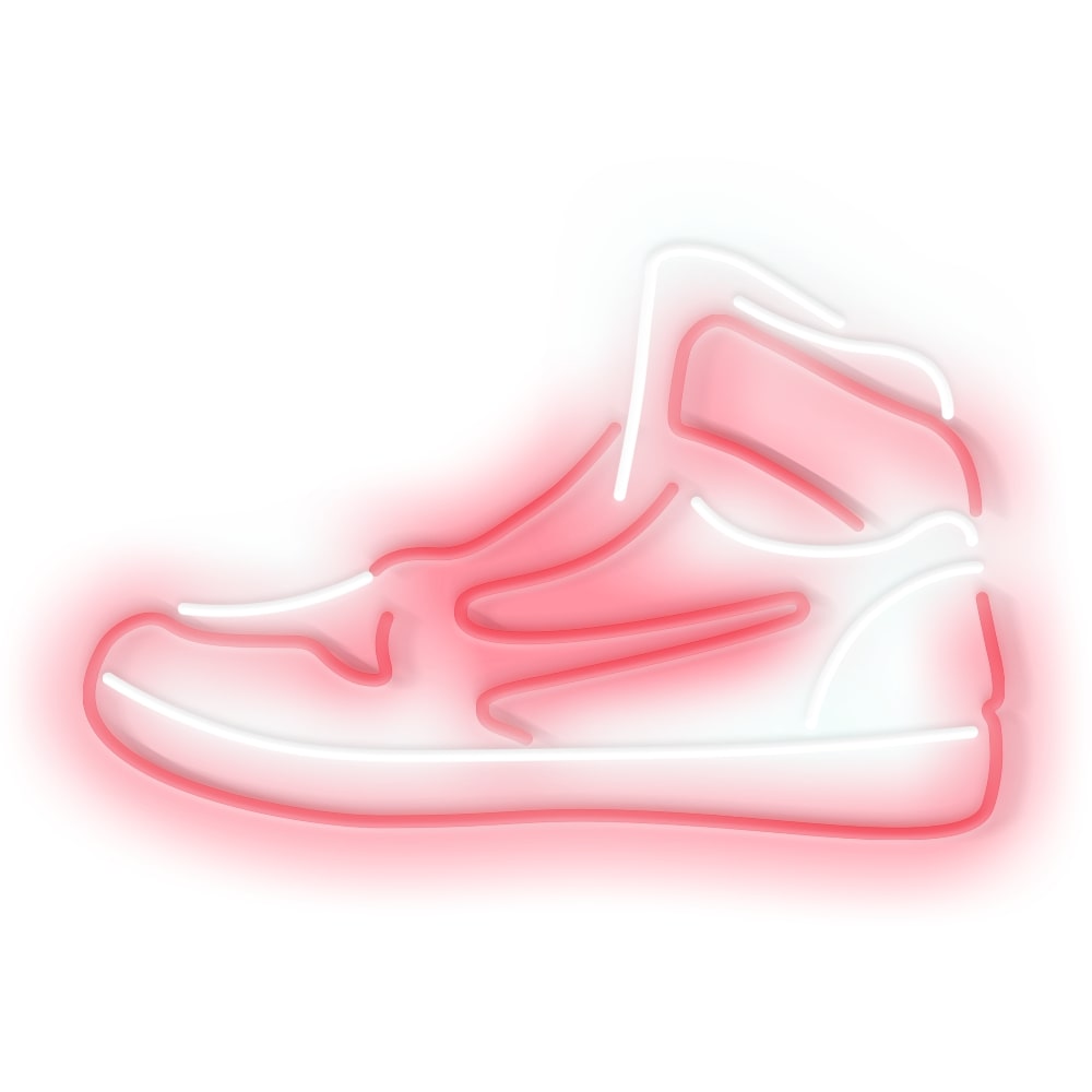 Neon Sign - Sneaker