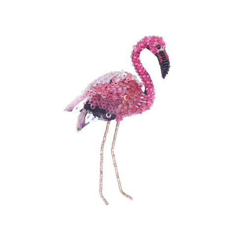Trovelore Brooch - Pink Flamingo