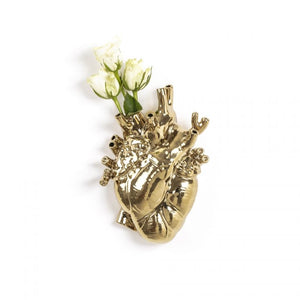 Seletti Love in The Bloom Vase - Gold