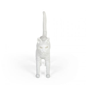 Seletti JOBBY Cat Lamp White