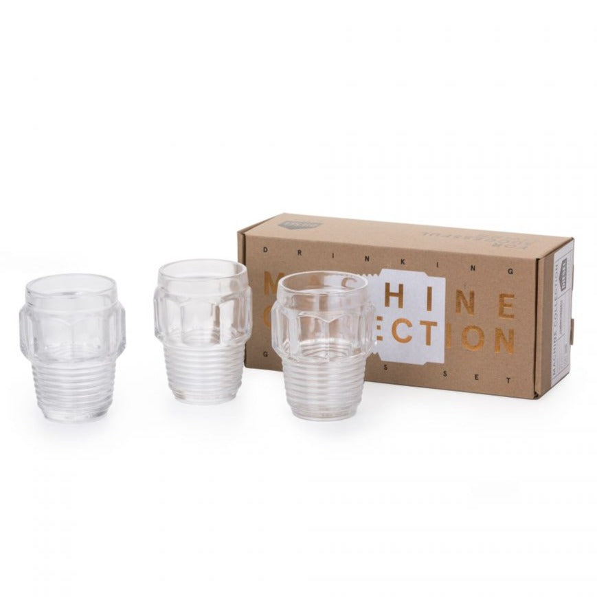 Seletti x Diesel Machine Collection - Set of 3 Glasses