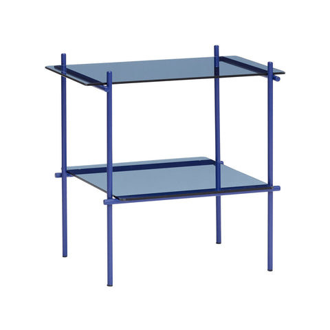 Hübsch - Glass Table Blue