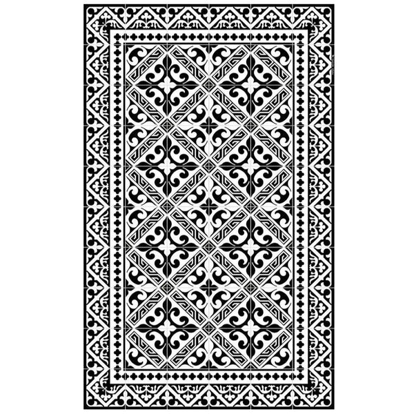 Beija Flor - Flor de Lis - Black & White