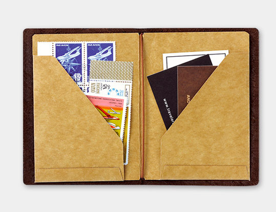 Traveler's Company Traveler's Notebook Refill 010 Kraft Paper Folder Passport Size