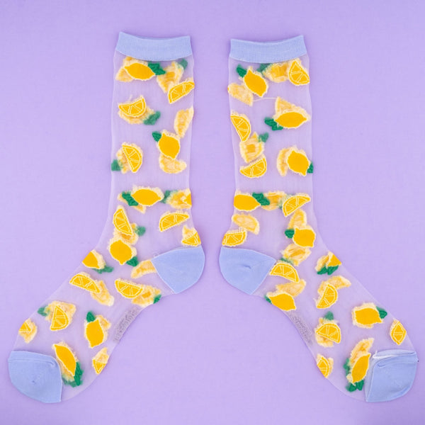 Coucou Suzette - Lemon Sheer Socks