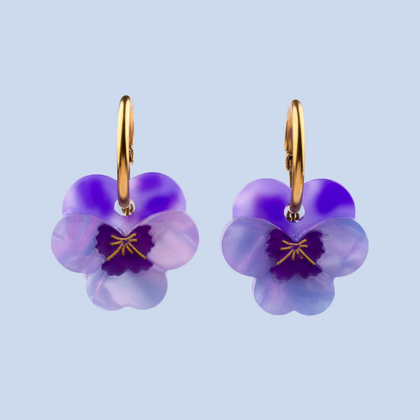 Coucou Suzette - Pansy Earrings