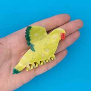 Coucou Suzette - Green Budgie Hair Claw