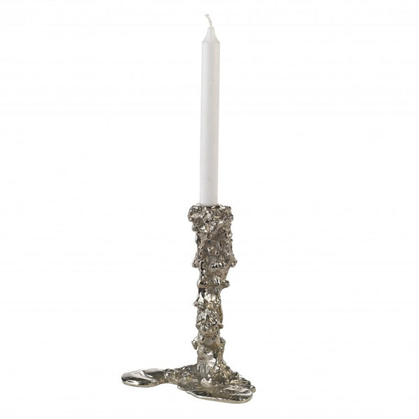 Drip Candle Holder - Lysestage  - Nickel