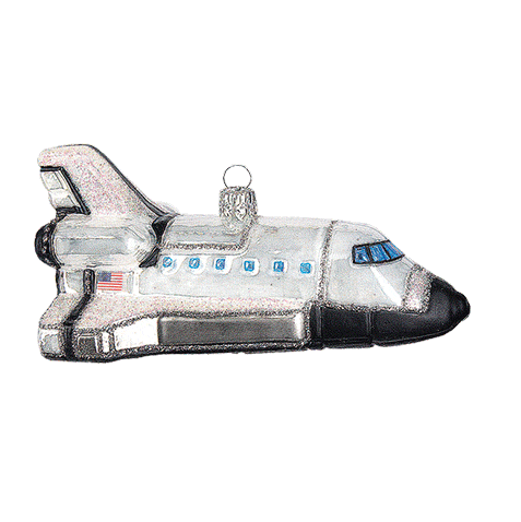 Space shuttle Christmas Ornament
