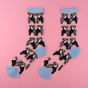 Coucou Suzette - Toucan Sheer Socks