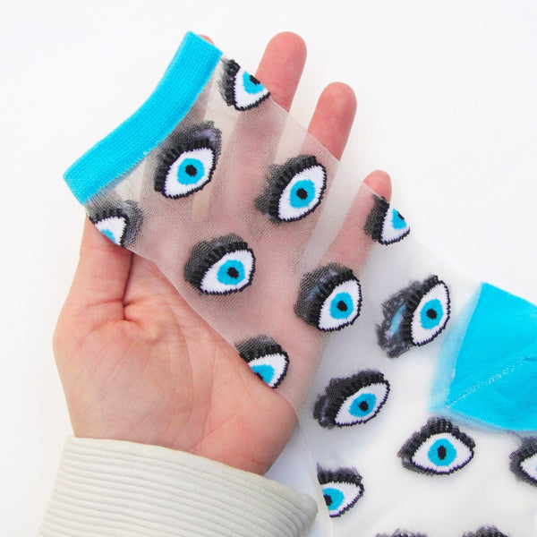 Coucou Suzette Transparent Eye Socks