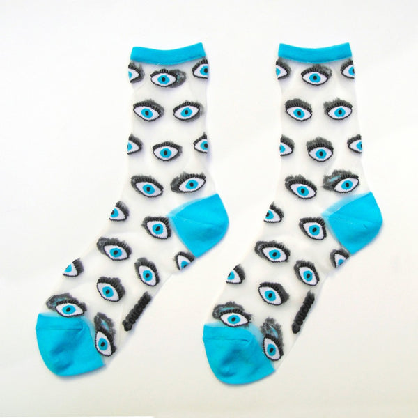 Coucou Suzette Transparent Eye Socks