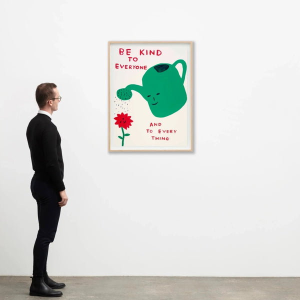 David Shrigley Be Kind To Everyone Dish Towel - Viskestykke