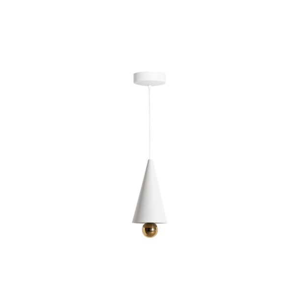 Petite Friture Cherry Lamp LED Small - White/Gold - Pendel
