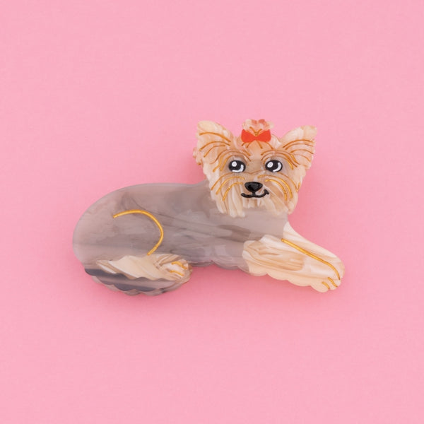 Coucou Suzette - Yorkshire Terrier Hair Claw - Hårklemme